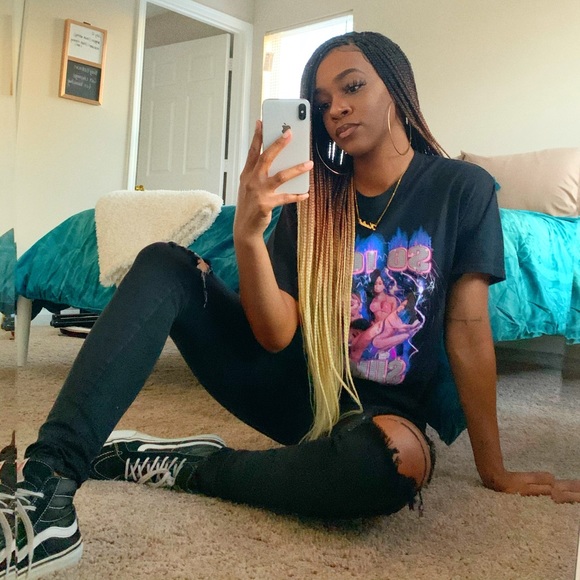 Ombré Box Braid Full Lace Wig - Picture 2 of 6